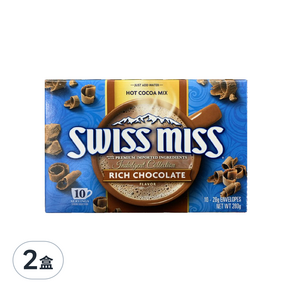 SWISS MISS 香醇牛奶可可粉, 280g, 2盒