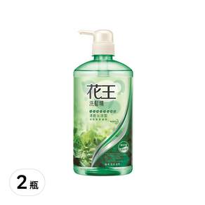 KAO 花王 洗髮精, 清新沁涼, 750ml, 2瓶