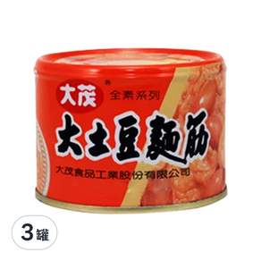 大茂 大土豆麵筋, 170g, 3罐