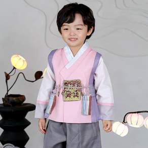 Harang Hanbok Boy's Dongjurang Hanbok Set + 福袋隨機出貨