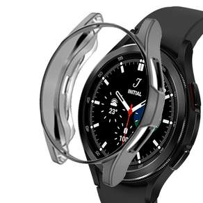 LuA lovel Galaxy Watch全包覆錶殼 40mm, 灰色的