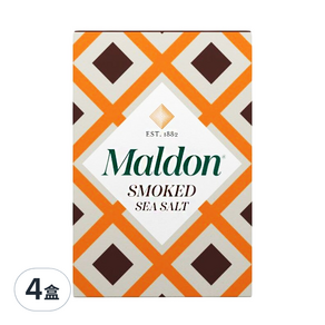 Maldon 馬爾頓 煙燻海鹽, 125g, 4盒