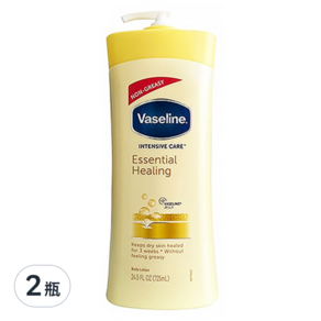 Vaseline 凡士林 深層修護全效潤膚乳液, 725ml, 2瓶