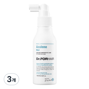 Dr. For Hair Azulene Med 護髮素, 120ml, 3個