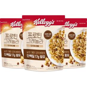 Kellogg's 家樂氏 黑巧克力球麥片, 450g, 3包