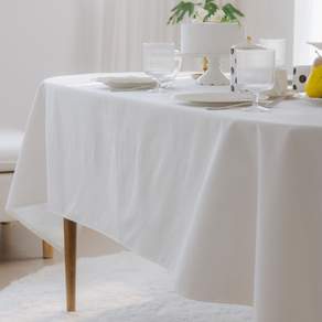 素色桌巾, 象牙白, 90*150cm
