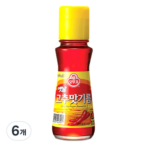 Ottogi 老胡椒味油瓶, 80ml, 6個