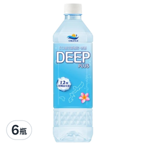 台灣 OKINA 益生菌水, 6瓶, 850ml