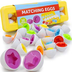 Becho 孩童彩蛋配對玩具組, 混色