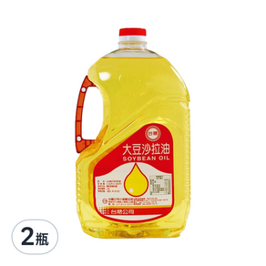 台糖 大豆沙拉油, 2.6L, 2瓶