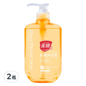 美琪 抗菌沐浴乳 梨花與風鈴草, 680ml, 2瓶