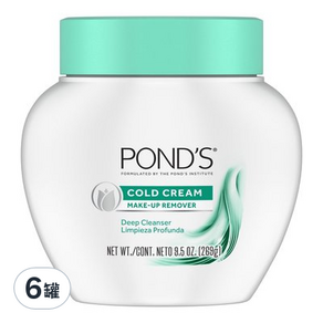 POND'S 旁氏 美國冷霜 綠蓋 9.5oz, 269g, 6罐