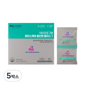 DOCTOR PROGRAM 孕婦護理多效合一Plus Step 1補充錠膠囊 30包入, 99.6g, 5盒