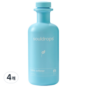 Soul Drop 雨滴柔順劑, 1L, 4個