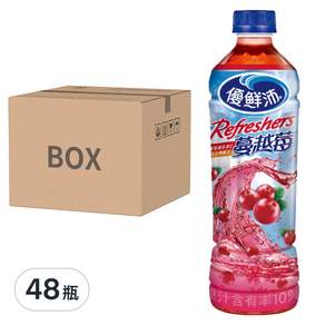 Ocean Spray 優鮮沛 蔓越莓綜合果汁, 500ml, 48瓶