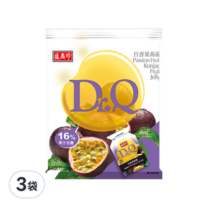 盛香珍 Dr.Q 百香果蒟蒻, 265g, 3袋