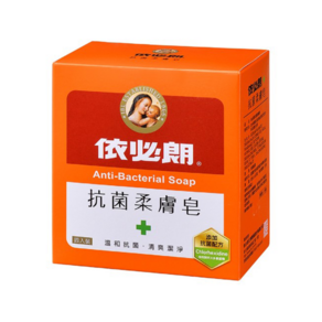 依必朗 抗菌柔膚皂 4入, 340g, 1盒