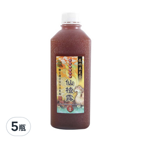 蘇州采芝齋 仙楂露, 930ml, 5瓶