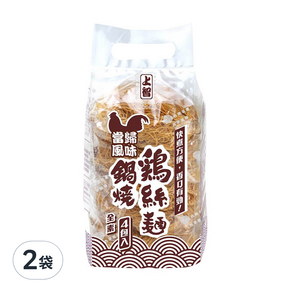 上智 鍋燒雞絲麵 當歸風味, 280g, 2袋