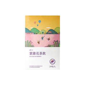 Flothy 花賜康 紫錐花茶飲 24包入, 3g, 24包, 1盒