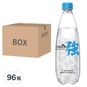 泰山 Cheers EX 強氣泡水, 500ml, 96瓶