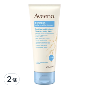 Aveeno 艾惟諾 燕麥益敏修護保濕霜, 200ml, 2條