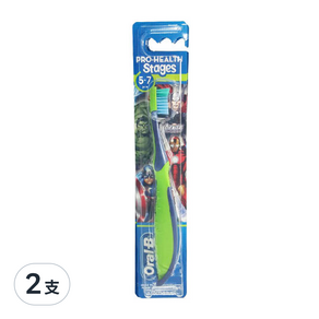 Oral-B 歐樂B 復仇者聯盟嬰兒牙刷 第三階段, 款式隨機, 2支