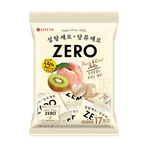 LOTTE 樂天 Zero零糖低卡水果軟糖, 1袋, 238g