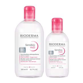 BIODERMA Sensibio H2O卸妝水組 500ml+250ml, 1組