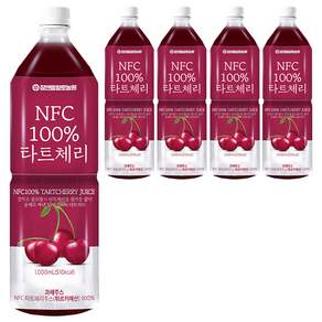 Htfarm NFC酸櫻桃汁, 5瓶, 1L