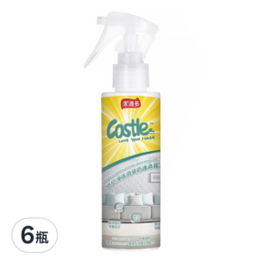 Castle 家適多 除菸淨味消臭防護噴霧, 150ml, 6瓶