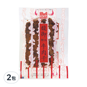 FOOD-U 馥御 辣味牛肉干, 175g, 2包