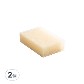 Sunsun Sponge 超耐用除污快乾海綿 白色, 2個