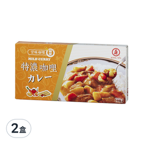 工研 特濃甘味咖哩, 250g, 2盒