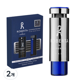 Roberta DiCamerino 液體夾式汽車空氣清新劑 Aqua Fresh, 2盒, 淨水香氛