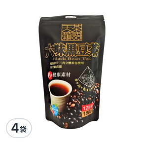 AWAStea 阿華師 六味黑豆茶, 15g, 12入, 4袋