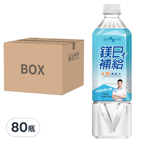 悅氏 鎂日補給 鎂30補給水, 880ml, 80瓶