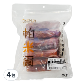 PARMIR 帕米爾 雞肉牛奶辮棒 犬用 9個, 雞肉, 4包