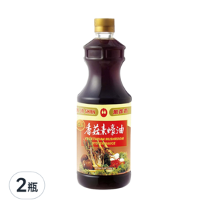 萬家香 極品香菇素蠔油, 1.2kg, 2瓶