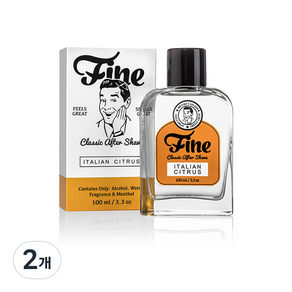 Mr Fine 須後水 意大利柑橘, 100ml, 2個