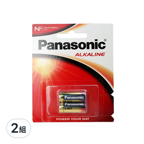 Panasonic 鹼性電池5號, 2顆, 2組