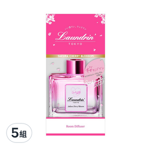 Laundrin' 朗德林 香水系列 擴香, 櫻花香氛, 80ml, 5組