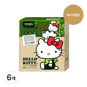 ITC Hello Kitty2層竹纖維廚房紙巾, 18包, 100張