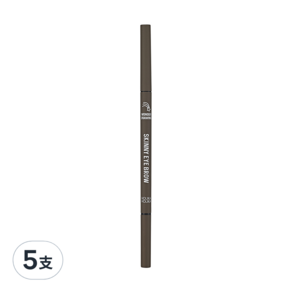 HOLIKA HOLIKA 奇蹟纖細眉筆 0.5g, 05 灰棕色, 5支