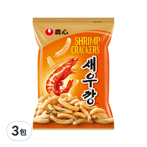 NONGSHIM 農心 蝦味條, 75g, 3包