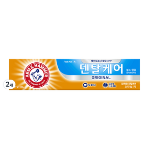 Arm & Hammer 牙科護理原裝牙膏, 100克, 2個