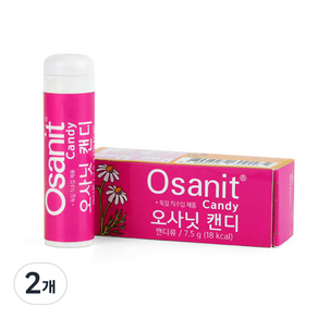 Osanit 糖果, 木糖醇, 7.5克, 2個