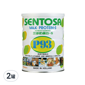 SENTOSA 三多 奶蛋白 S P93, 500g, 2罐