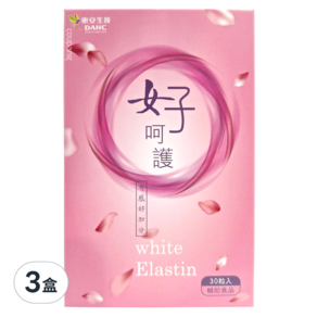 東安生技 女子呵護膠囊, 30顆, 600mg, 3盒