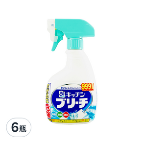 Mitsuei 廚房除菌漂白噴洗劑, 400ml, 6瓶